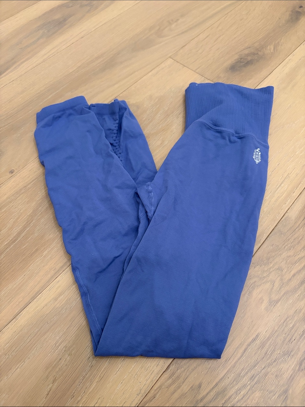 Free People Movement Good Karma Leggings 3/4 in Blue